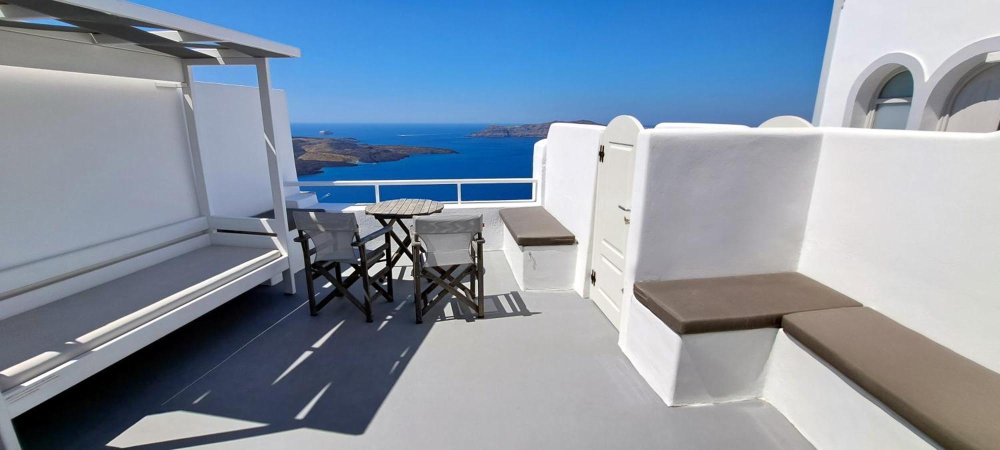 Yposkafo Suites - Villa - Santorini Firá Buitenkant foto